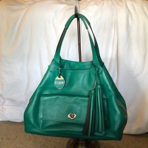 Beautiful Large Coach Shoulder Bag